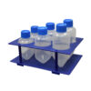 Racked high colume centrifuge tubes