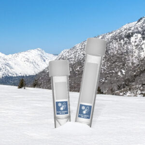transport tubes with temperature indicator