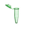 Mircotube 1.5mL stop top green