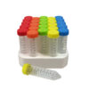 50mL centrifuge tubes racked