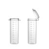 Flip top vials
