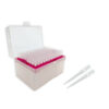 Racked universal pipette tips filtered