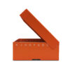 Flip top box, orange